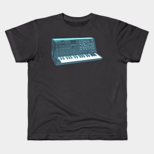 Korg MS20 (teal) Kids T-Shirt